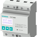 7KT1666 Instrumento de medida SENTRON 7KT PAC1600, trifásico, 80 A, perfil DIN, Modbus R