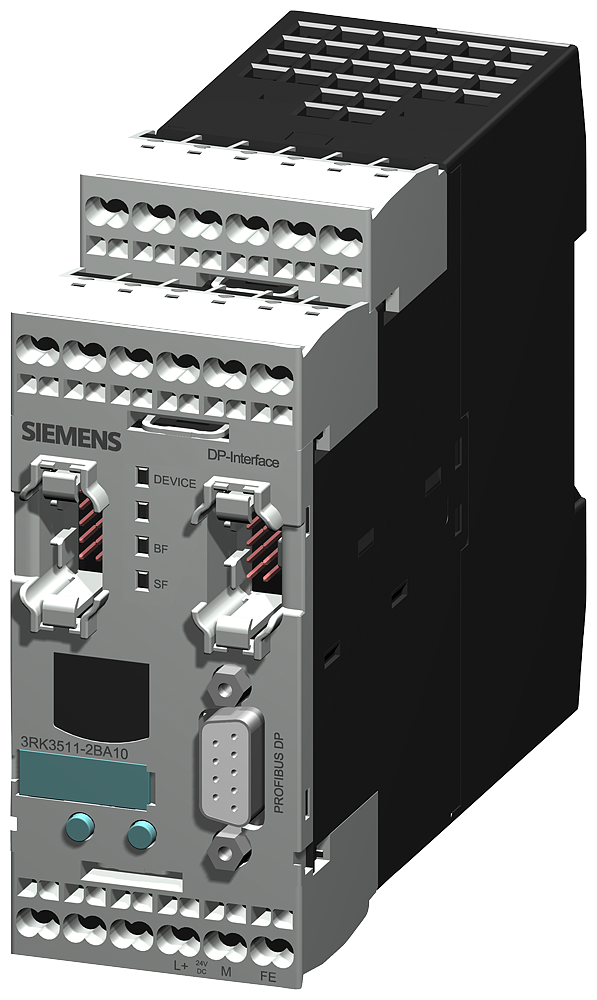 3RK3511-2BA10 Módulo de interfaz, PROFIBUS, máx. 12 Mbits/s, 45 mm, bornes de resorte