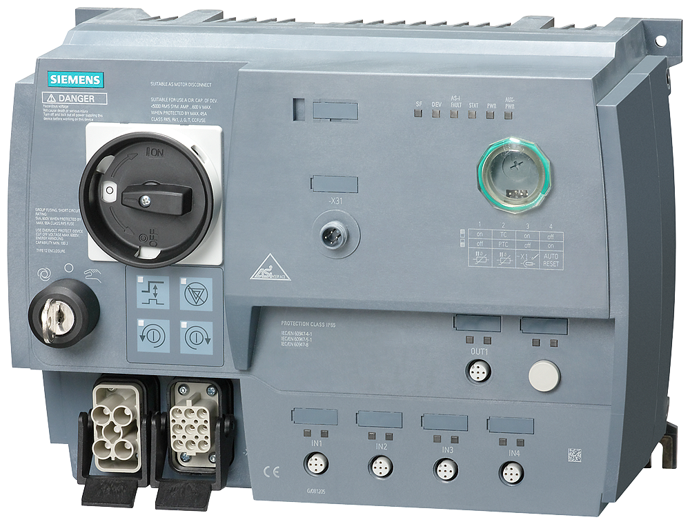 3RK1315-6LS41-3AA0 Arrancador de motor SIRIUS M200D, comunicación AS-Interface: AS-Interface