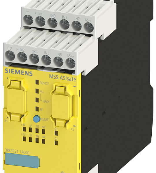 3RK3121-1AC00 Módulo central 3RK3 ASIsafe Basic, para sistema de seguridad modular 3RK3