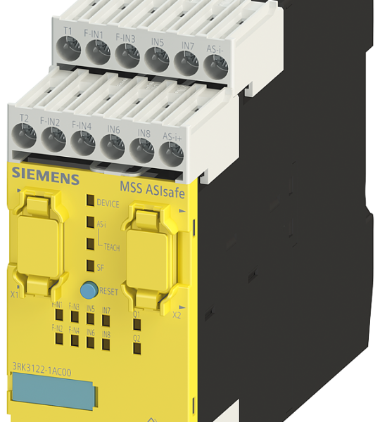 3RK3122-1AC00 Módulo central 3RK3 ASIsafe Extended, para sistema de seguridad modular 3RK3