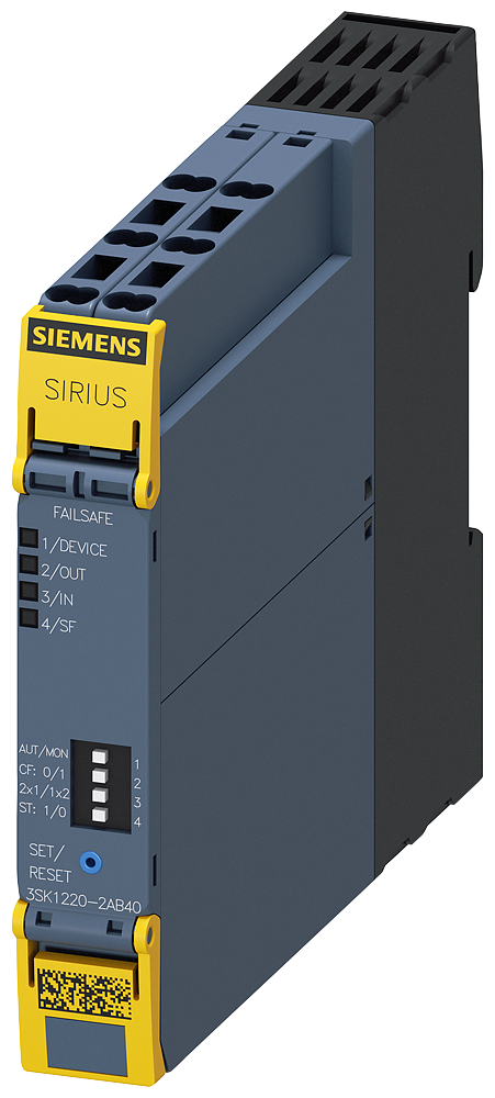 3SK1220-2AB40 Módulo de seguridad SIRIUS, aparato de ampliación Advanced, ampliación de entrad