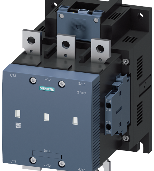 3RT1264-6NP36 Contactor de vacío, AC-3e, 225 A/110 kW/400 V, 3 polos, 200-277 V AC/DC, PLC-IN 