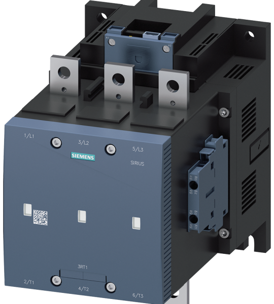 3RT1275-6NB36 Contactor de vacío, AC-3e, 400 A/200 kW/400 V, 3 polos, 21-27,3 V AC/DC, PLC-IN 