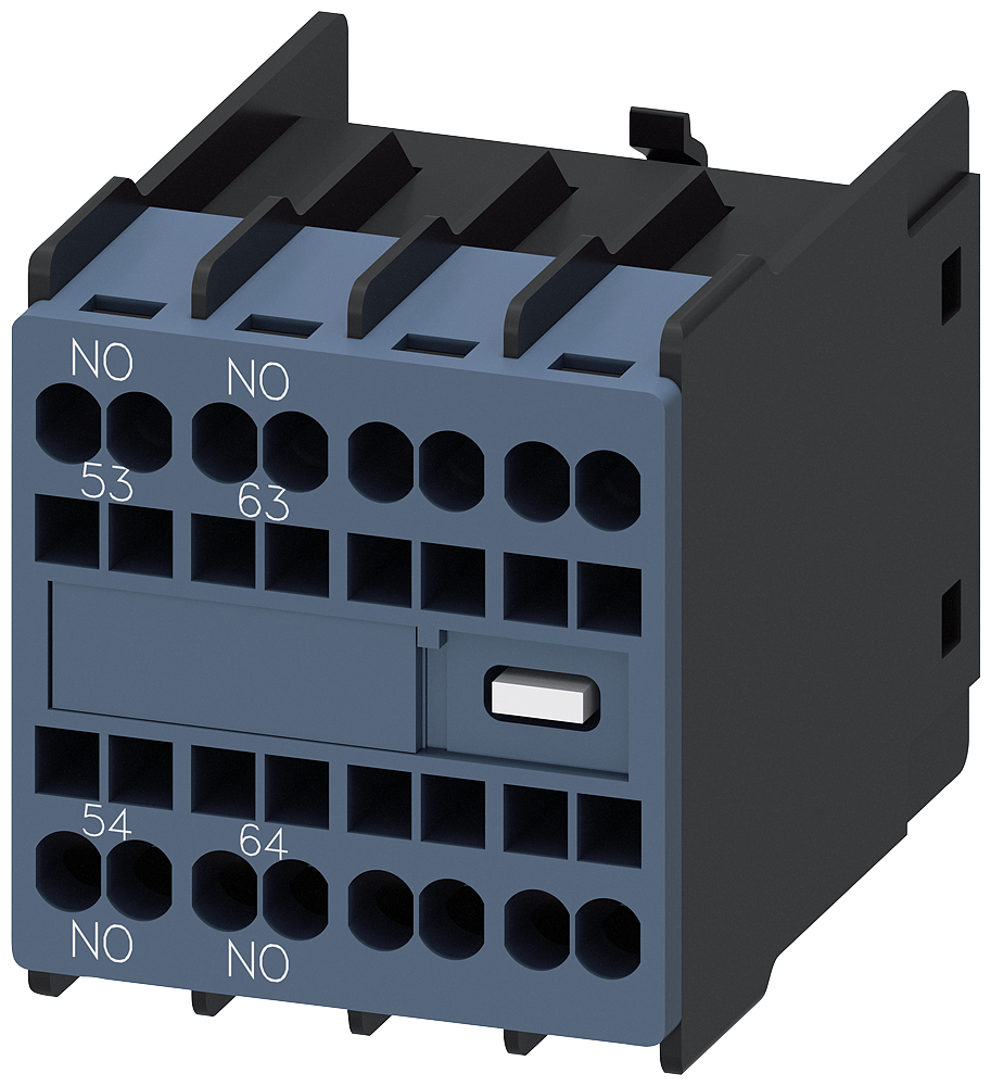 3RH2911-2XA20-0MA0 Bloque de contactos auxiliares, 2 NA, circuitos: 1 NA, 1 NA, variantes especiale
