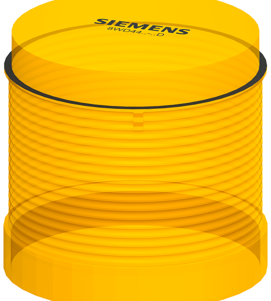 8WD4440-5BD Columna de señalización, elemento de luz intermitente, LED amarillo, 115 V AC