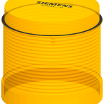 8WD4450-5BD Columna de señalización, elemento de luz intermitente, LED amarillo, 230 V AC