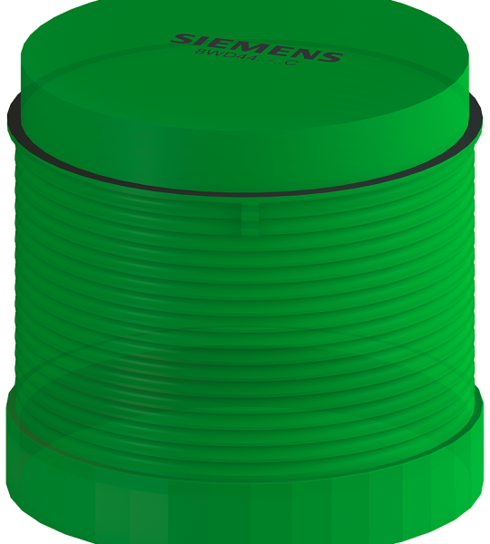 8WD4440-5BC Columna de señalización, elemento de luz intermitente, LED verde, 115 V AC