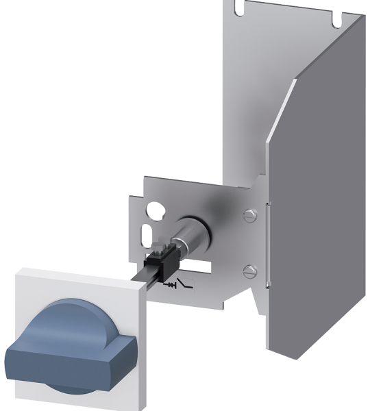 3RV2936-2B Accto. giratorio para montaje en puerta, para interruptor automático, maneta, gr