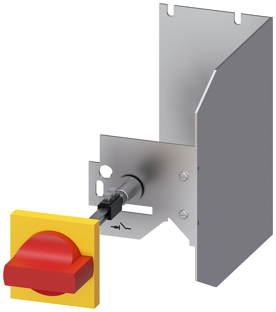 3RV2946-2C Accto. giratorio para montaje en puerta, para interruptor automático, S3, maneta