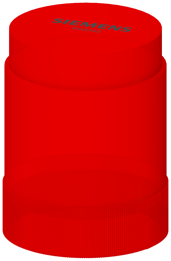 8WD4250-5BB Columna de señalización, D = 50 mm, elemento individual IP54, elemento de luz in