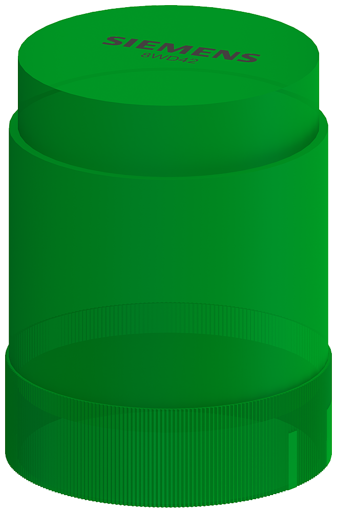 8WD4250-5BC Columna de señalización, D = 50 mm, elemento individual IP54, elemento de luz in