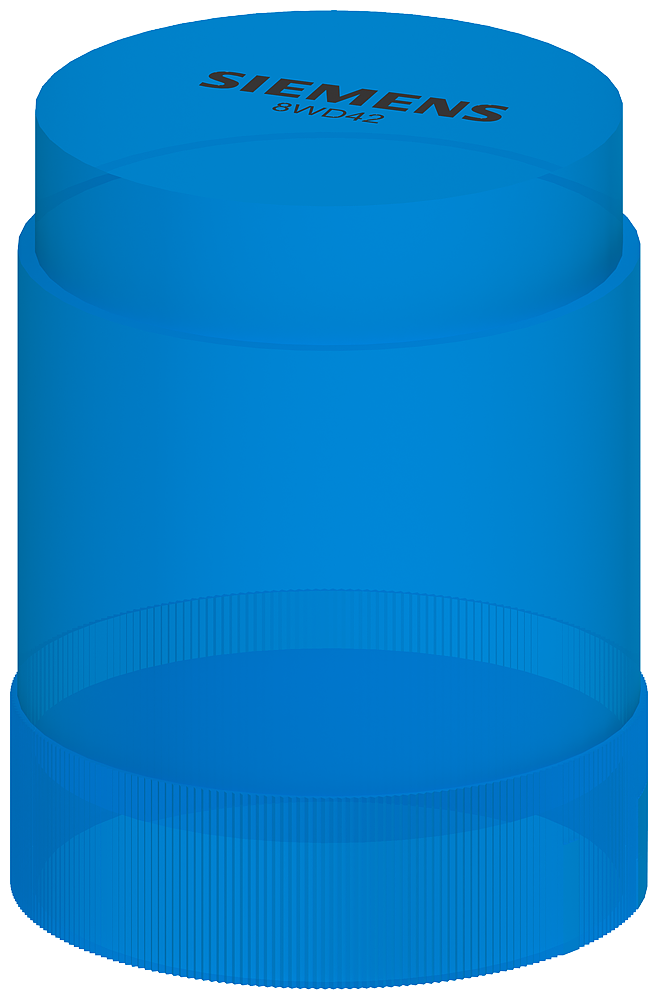 8WD4250-5BF Columna de señalización, D = 50 mm, elemento individual IP54, elemento de luz in
