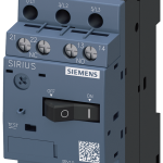 3RV1011-0DA15 Interruptor automático, S00, protección de motores, clase 10, disparador A 0,22-