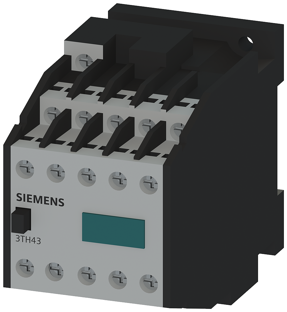 3TH4355-0AK6 Contactor auxiliar 55E, 5 NA + 5 NC, mando AC, 120 V AC, 60 Hz/110 V AC
