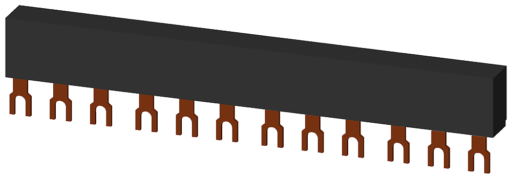 3RV1915-1CB Peine trifásico para 4 interruptores 3RV