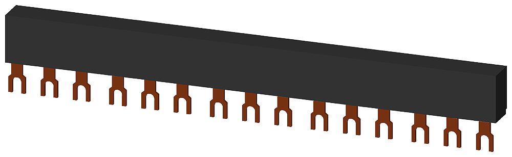 3RV1915-1DB Peine trifásico para 5 interruptores 3RV