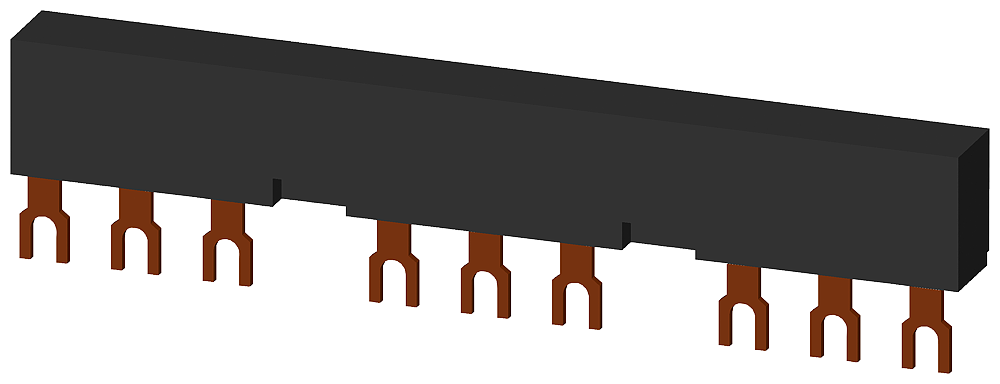 3RV1915-2BB Peine trifásico 3 int+accesor.