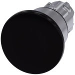 3SU1050-1BA10-0AA0 Pulsador seta NEGRO 40mm metal desenc.por tracción