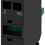 3SU1400-1AA10-3LA0 Módulo de contactos con 1 contacto, 1 NA, contactos dorados, bornes de resorte