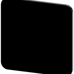 3SU1900-0AF16-0AA0 Plaquita NEGRA 22x22mm p/caja 3SU