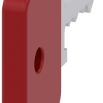 3SU1950-0FK20-0AA0 Llave O.M.R. nº 73037 rojo p/interruptor 3SU