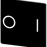3SU1900-0AE16-0QG0 Plaquita de inscripción, 27 × 27 mm, plaquita negra, símbolo: O* I