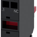 3SU1400-1AA10-3MA0 Módulo de contactos con 1 contacto, 1 NC, contactos dorados, bornes de resorte