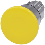 3SU1050-1BA30-0AA0 Pulsador seta AMARILLO 40mm metal desenc.tracción