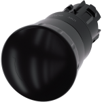 3SU1000-1HB10-0AA0 Pulsador seta ø40 NEGRO p/giro