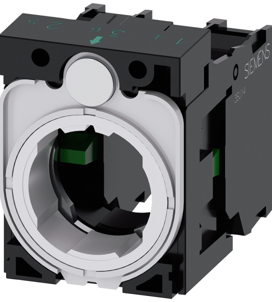 3SU1500-1AA10-1NA0 Soporte para 3 módulos, 1 NA