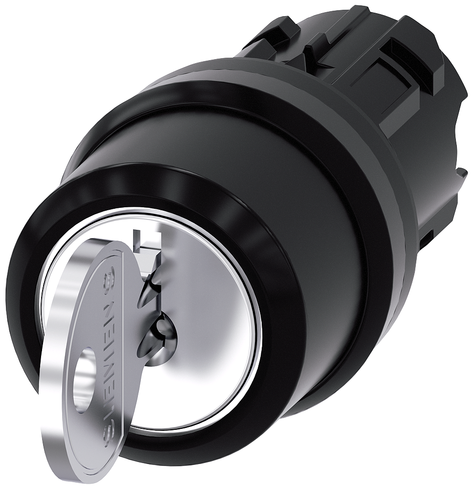 3SU1000-4BM01-0AA0 Selector llave RONIS SB30 1-0-2 retorno pvc