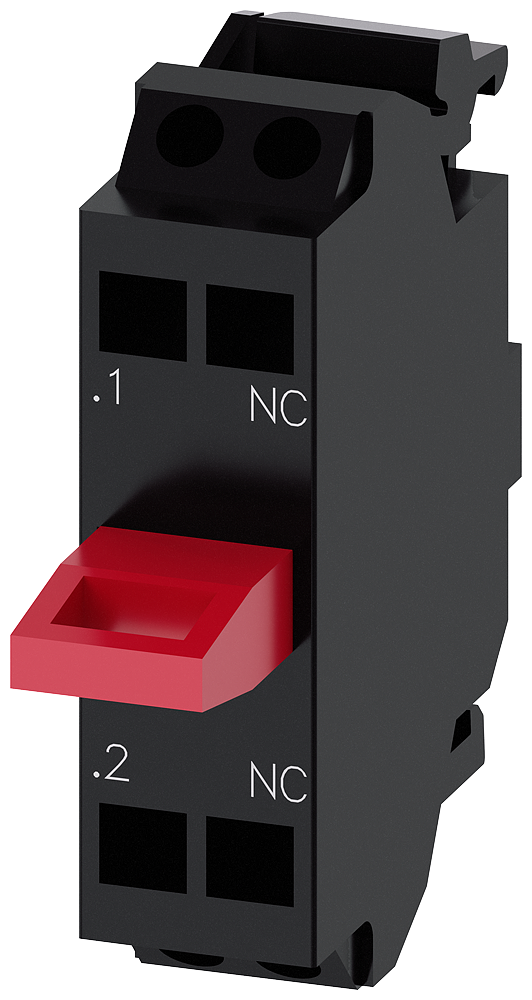 3SU1400-2AA10-3CA0 Contacto 1NC p/caja 3SU18 conexión resorte