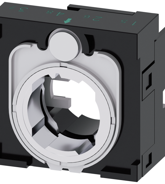 3SU1500-0BA10-0AA0 Soporte para 4 módulos, plástico