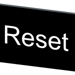 3SU1900-0AC16-0DU0 Plaquita de inscripción, 12,5 × 27 mm, plaquita negra, inscripción: Reset