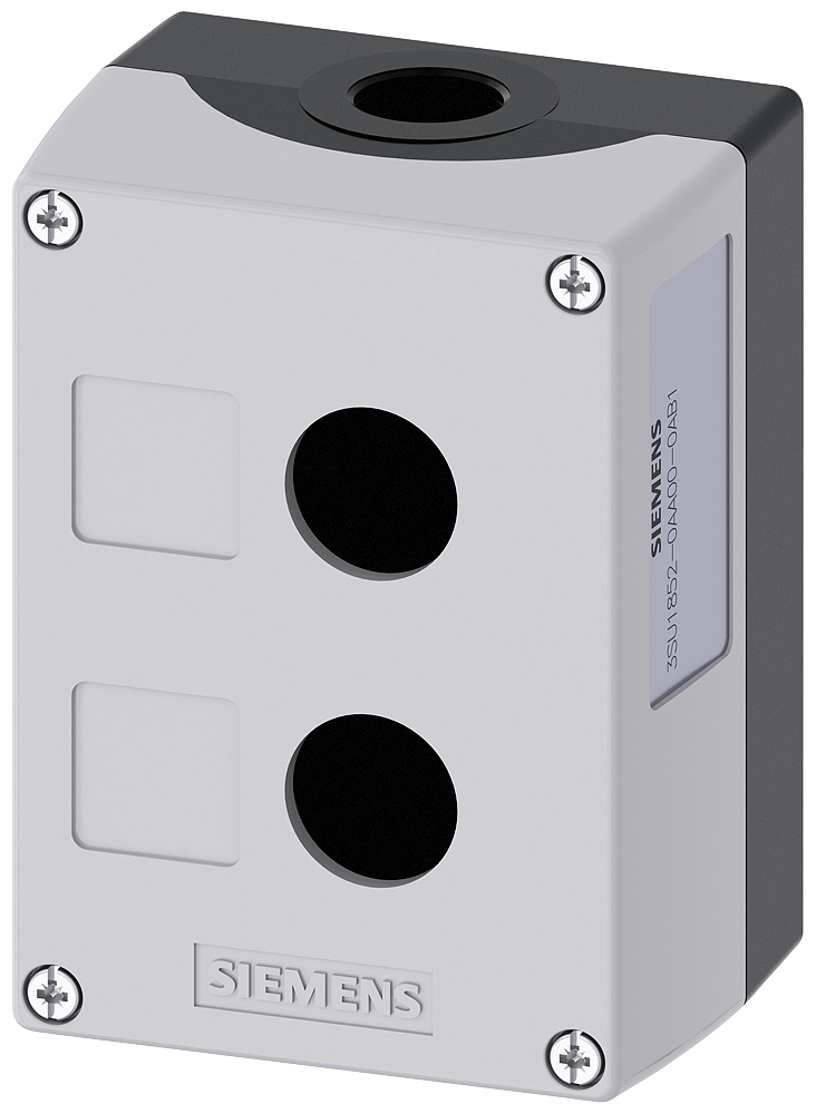 3SU1852-0AA00-0AB1 Caja METAL vacía 2 elementos GRIS