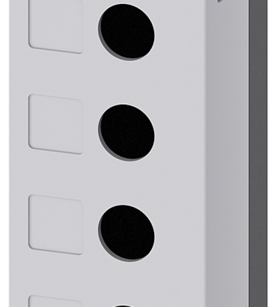 3SU1856-0AA00-0AB1 Caja METAL vacía 6 elementos GRIS