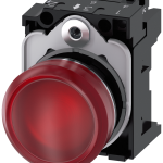 3SU1152-6AA20-1AA0 Piloto ø22 ROJO+sop+LED 24V