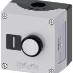 3SU1801-0AD00-2AB1 Caja para aparatos de mando, 22 mm, redonda