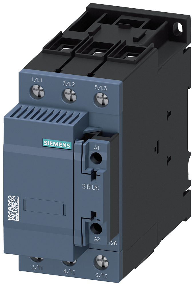 3RT2637-1AP05 Contactor, AC-6b, 75 kVAr/400 V, 2 NC, 230 V AC, 50 Hz