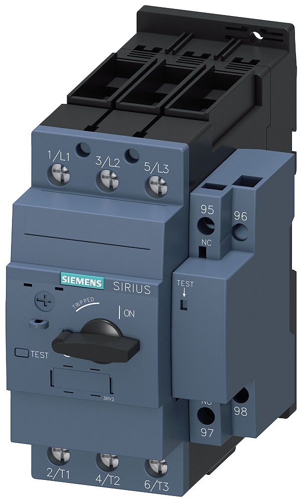 3RV2131-4VA10 Interruptor automático, S2, protección de motores, clase 10, disparador A 35-45 