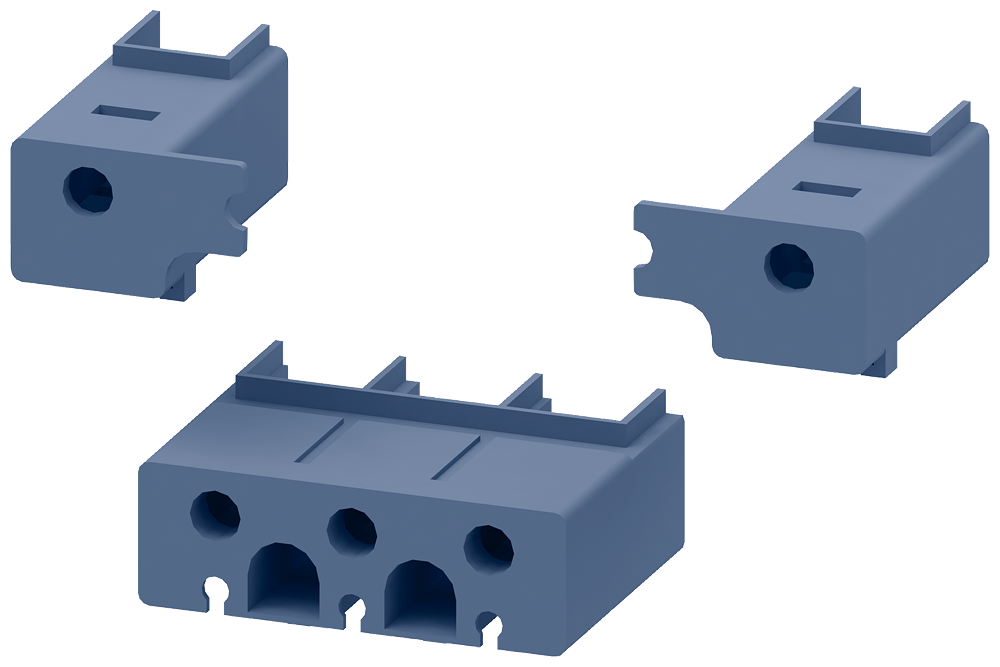 3RT2936-4EA4 Tapa cubrebornes para bornes de marco, 4 polos, contactor, tamaño S2