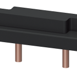 3RA1933-3D Módulo de cableado superior para combinación de contactores S2-S2, con distancia