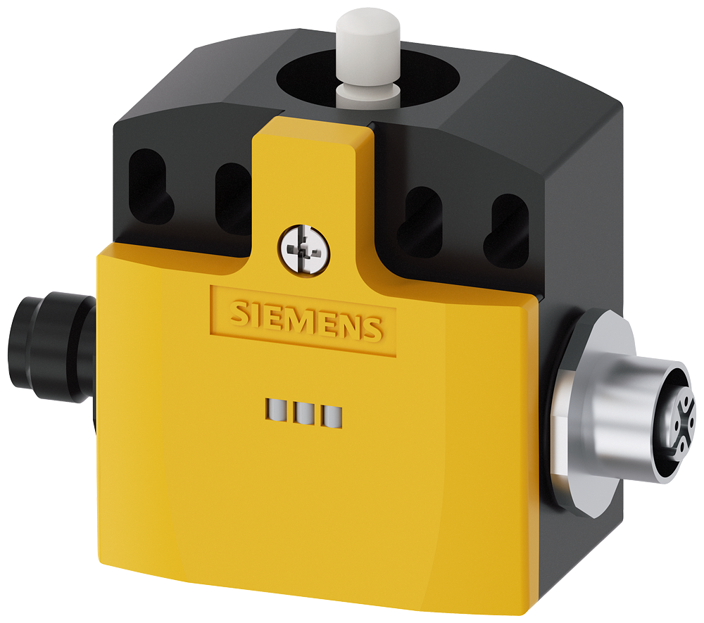 3SF1244-1KC05-1BA2 Cuerpo de interruptor sin cabeza de mando, caja de plástico, conector M12, ASIsa