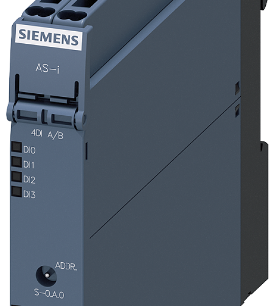 3RK2200-0CG00-2AA2 Módulo AS-i SlimLine Compact, esclavo A/B, 4DI, IP20, 4 entradas, sensor 2 condu