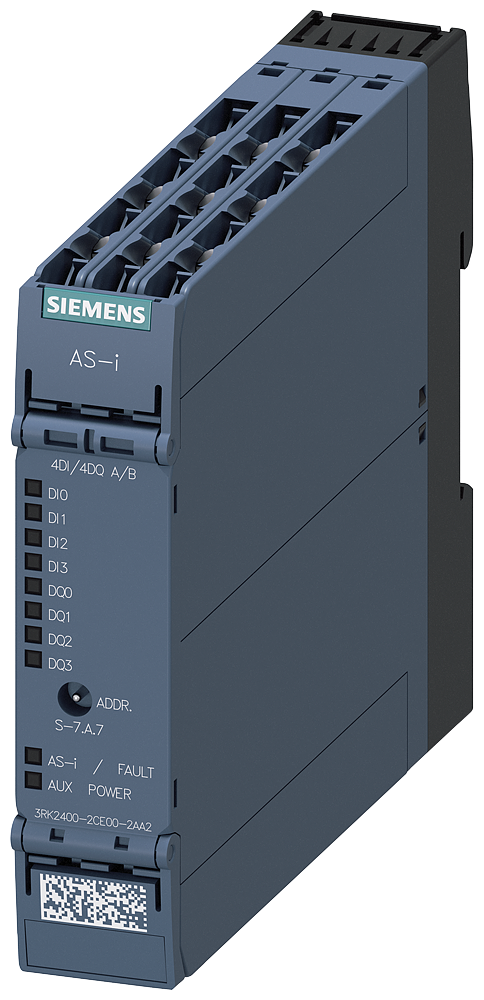 3RK2400-2CE00-2AA2 Módulo AS-i esclavo A/B 4DI/4DQ 2A 24VDC