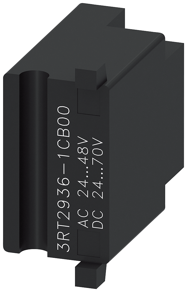 3RT2936-1CB00 Limitador de sobretensión, elemento RC, 24-48 V AC, 24-70 V DC