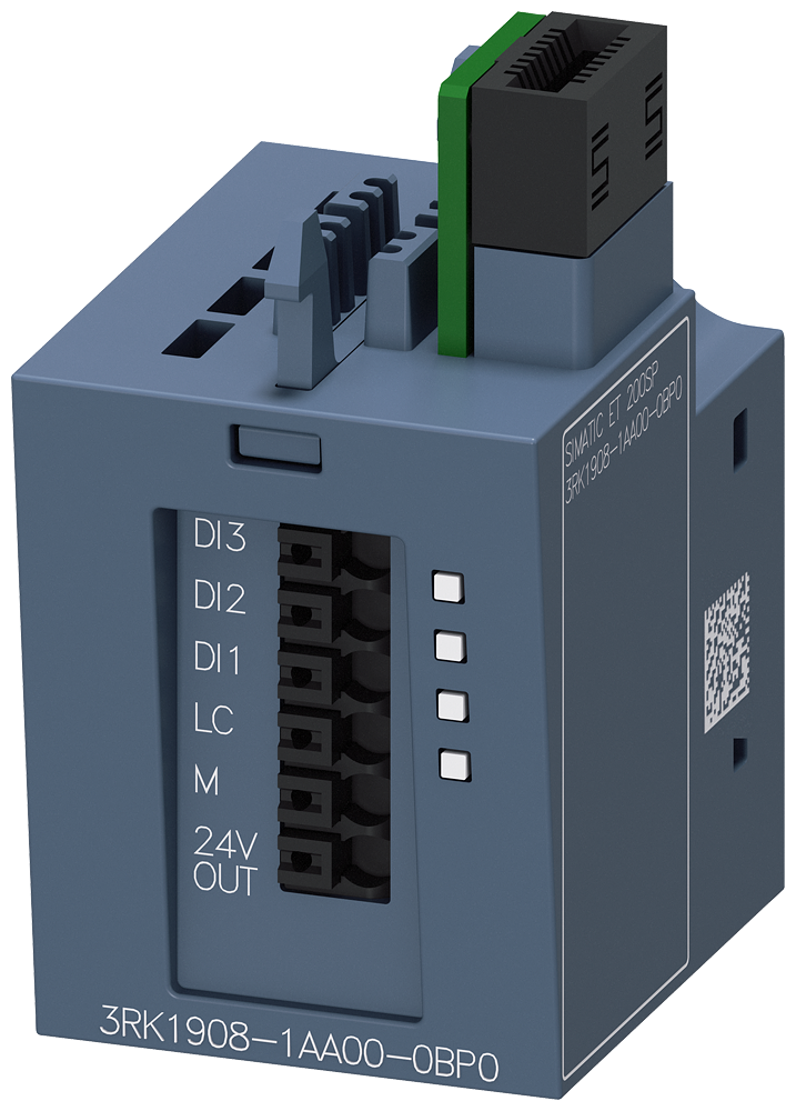 3RK1908-1AA00-0BP0 Módulo 3DI/LC (bornes de conexión) para arrancador de motor ET 200SP