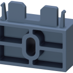 3RK1908-1EA00-1BP0 Fijación adicional BU para arrancador de motor ET 200SP, bolsa con 5 unidades de