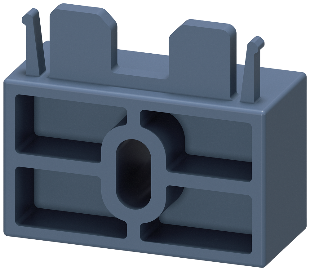 3RK1908-1EA00-1BP0 Fijación adicional BU para arrancador de motor ET 200SP, bolsa con 5 unidades de